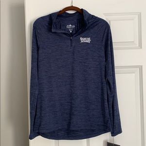 Charles River 1/4 zip Samuel Adams